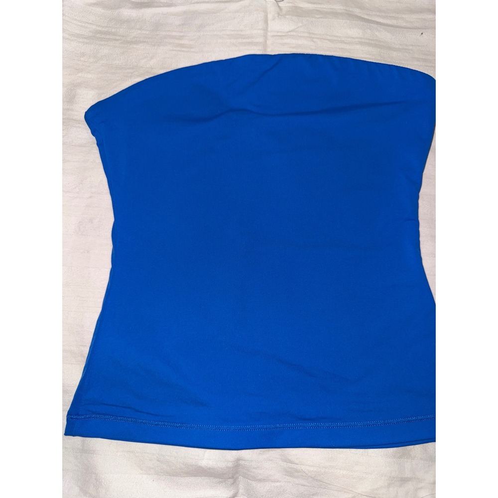 SUUKSESS Royal Blue Tube Top Strapless Bodice Stretch XS